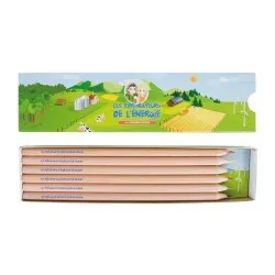 Étui Fourreau Écologique 6 Coulisses 17,6 - Personnalisez vos Objets Publicitaires Couleurs : noir Matières : acier inoxydable r