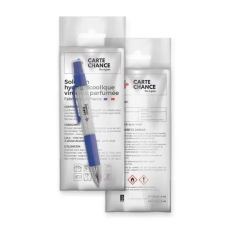 Stylo Bille avec Vaporisateur Hydroalcoolique
