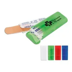 Etui Publicitaire de 5 Pansements Personnalisés 5.6x1.9CM