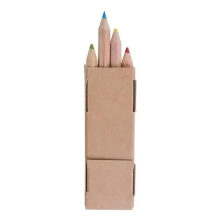 Étui Écologique Personnalisable pour 6 Crayons Aquarellables - CR COUL 8,7 Matières : plastique recyclé Couleurs : vert clair go
