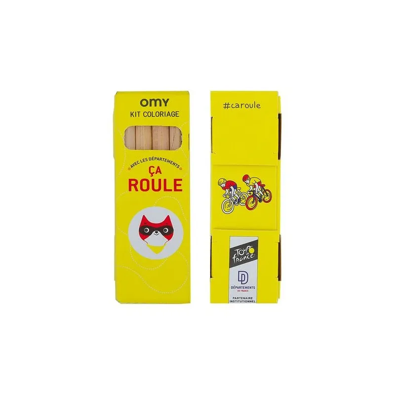 Étui Écologique Personnalisable pour 6 Crayons Aquarellables - CR COUL 8,7 Matières : plastique recyclé Couleurs : vert clair im