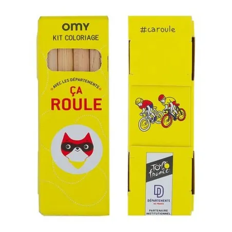 Étui Écologique Personnalisable pour 6 Crayons Aquarellables - CR COUL 8,7 Matières : plastique recyclé Couleurs : vert clair im