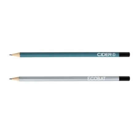 Crayon Écologique Personnalisé ÉCO ROND 17,6 PANTO T Trempé Matières : Synthétique Couleurs : noir impression logo haute qualité