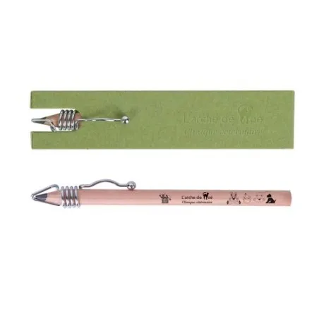 Étui écologique et personnalisable noir pour 1 crayon Matières : polypropylène (PP) Couleurs : blanc cassé Contenance : 280 ml g