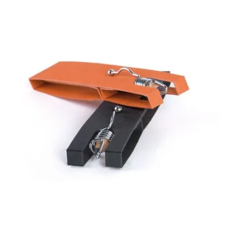 Étui écologique et personnalisable noir pour 1 crayon Matières : Synthétique Couleurs : argenté objet promo petit budget