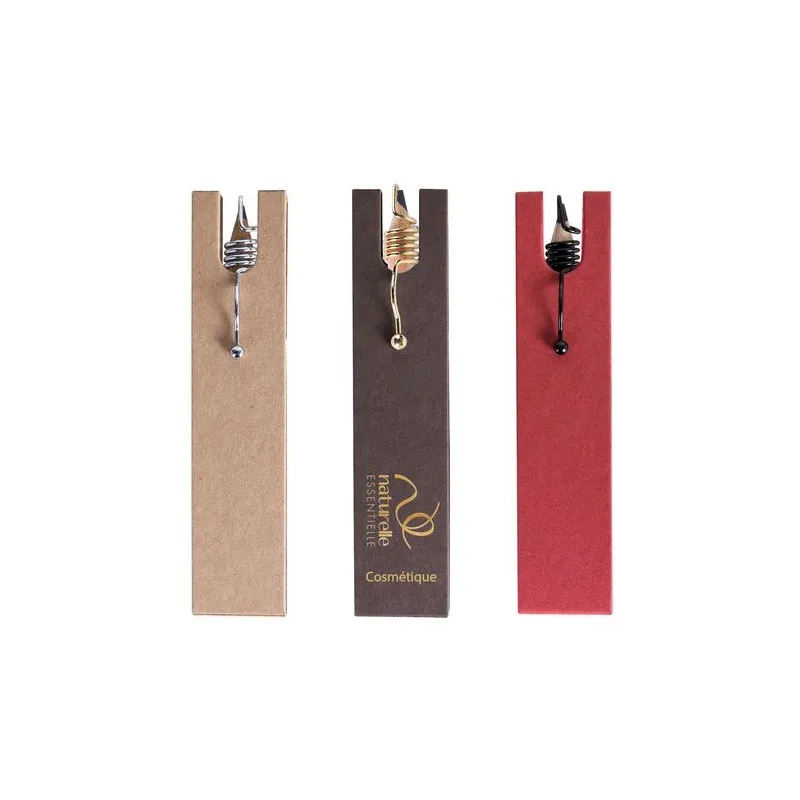 Étui écologique et personnalisable noir pour 1 crayon Matières : Synthétique Couleurs : argenté objet promotionnel éco-responsab