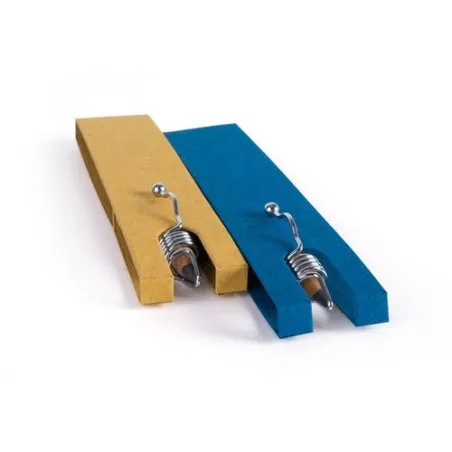 Étui écologique et personnalisable noir pour 1 crayon Matières : papier Couleurs : écru livraison express 24h 48h