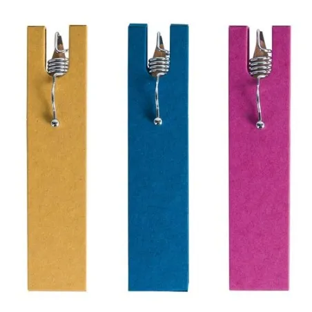 Étui écologique et personnalisable noir pour 1 crayon Matières : papier Couleurs : écru marquage laser ultra précis