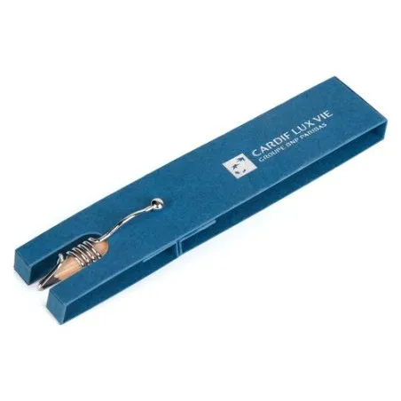 Étui écologique et personnalisable noir pour 1 crayon Matières : tritan Couleurs : translucide Contenance : 330 ml marquage lase