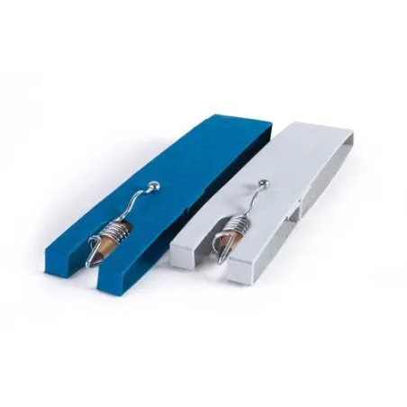 Étui écologique et personnalisable noir pour 1 crayon Matières : cuir recyclé Couleurs : noir objet promo petit budget