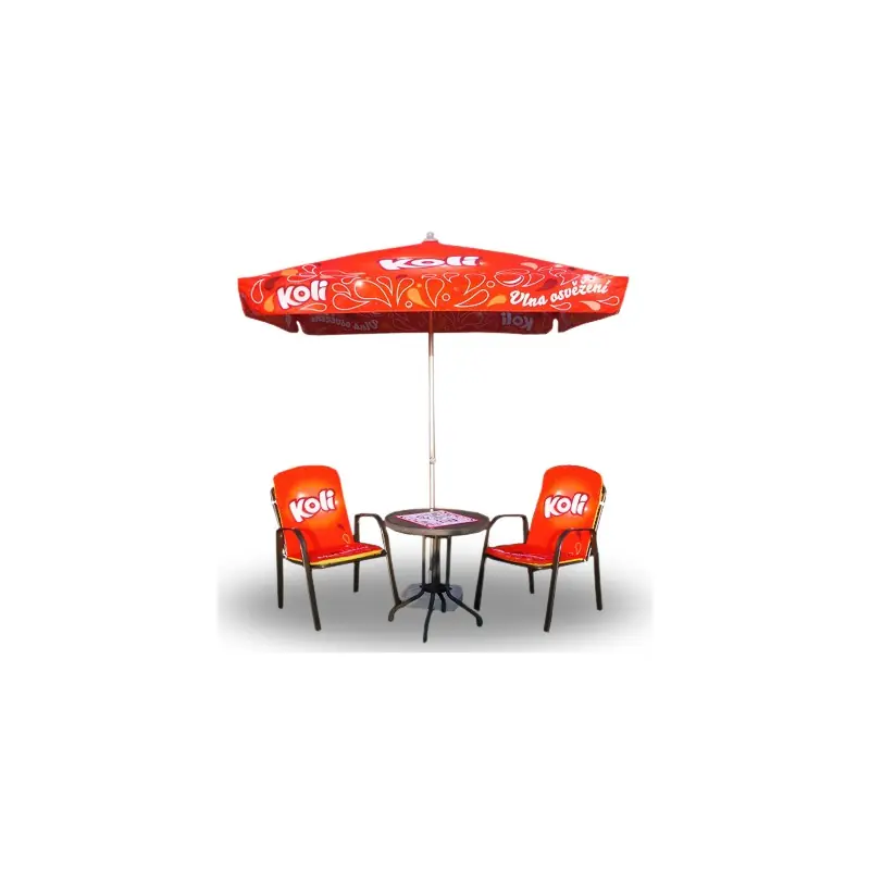 Parasol Carré 2x2m Café - Élégance et Protection
