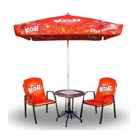 Parasol Carré 2x2m Café - Élégance et Protection