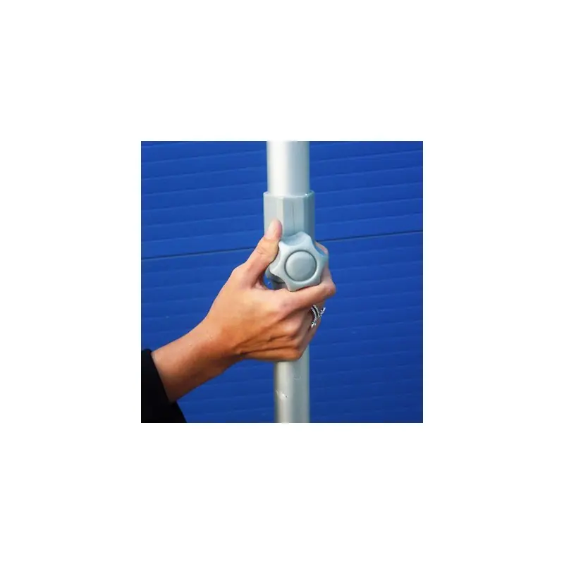 Parasol Carré 2x2m Café - Élégance et Protection