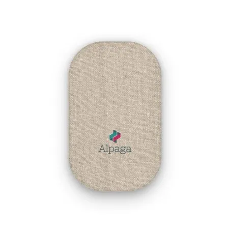 Chargeur rapide écologique par induction 15W en matière RPET et chanvre Matières : coton recyclé Couleurs : vert cadeau entrepri