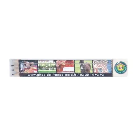 Set d'Écriture Personnalisé Écologique - Objets Publicitaires Matières : coton recyclé Couleurs : naturel impression haute défin