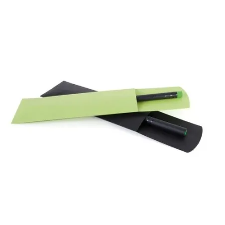 Étui Papier Orange pour Crayon - Personnalisable