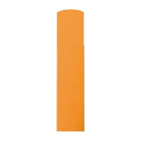 Étui Papier Orange pour Crayon - Personnalisable