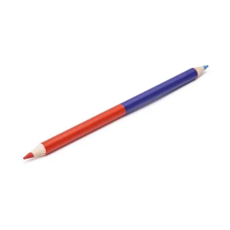 Surligneur Crayon Écologique Personnalisé 17,6 cm - BI-COUL COUL 2 PANTONE Matières : coton Couleurs : marron personnalisation r