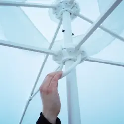 Parasol Carré Publicitaire 2x2m 2