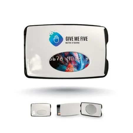 Protège Carte avec Miroir - Élégance Pratique