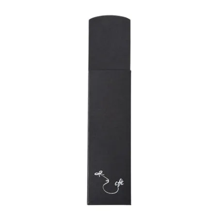 Étui en Papier Noir Personnalisé pour 2 Crayons - Cadeau d'Entreprise Matières : bambou impression haute définition