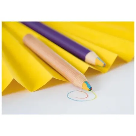 Crayon Éco Mine 4 Couleurs - Écriture Durable