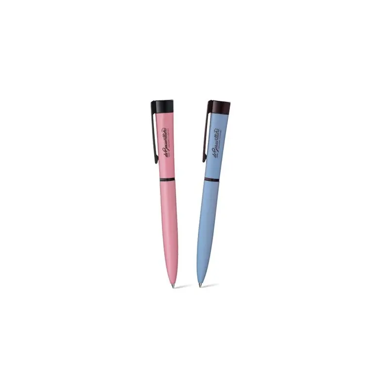 Stylo Bille Écriture Bleue Métallique - Personnalisé Cadeau d'Entreprise Matières : polypropylène (PP) Couleurs : rouge livraiso