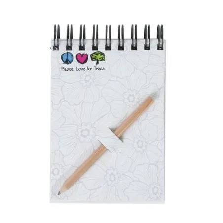 Bloc-Notes A7 Écologique avec Crayon Agenda