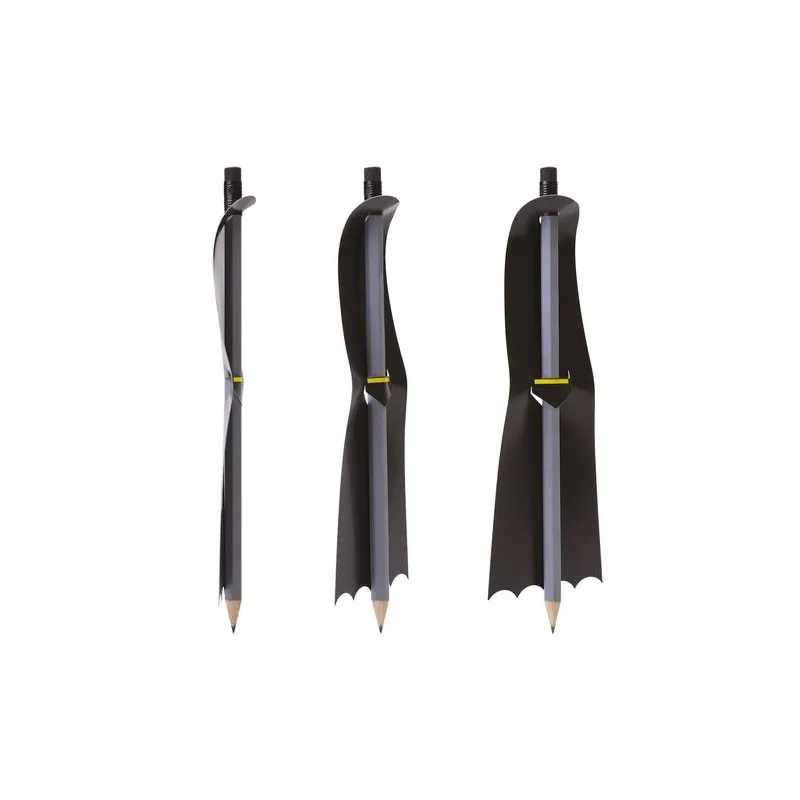 Crayon Écologique Personnalisé - SUPER CRAYON-SUPBAT Matières : aluminium Couleurs : rouge goodies entreprise design