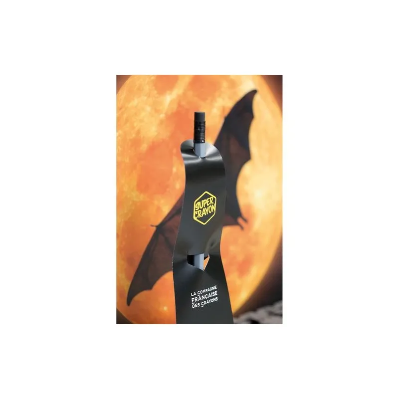 Crayon Écologique Personnalisé - SUPER CRAYON-SUPBAT Matières : aluminium Couleurs : rouge cadeau affaires élégant