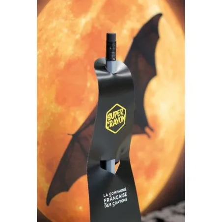 Crayon Écologique Personnalisé - SUPER CRAYON-SUPBAT Matières : aluminium Couleurs : rouge cadeau affaires élégant