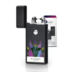 Briquet Électronique Sans Flamme et Sans Combustible Personnalisé Matières : ABS Couleurs : blanc Contenance : 350 ml