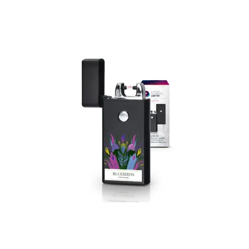 Briquet Électronique Sans Flamme et Sans Combustible Personnalisé Matières : ABS Couleurs : blanc Contenance : 350 ml