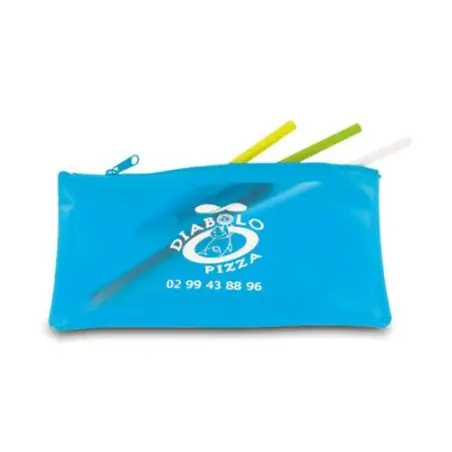 Trousse en PVC Translucide - Élégance et Praticité