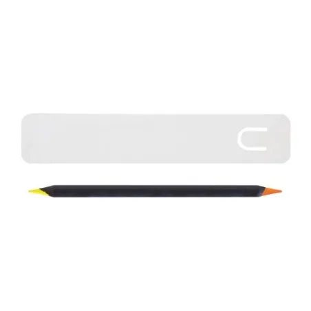 Kit Personnalisé Fluo Jaune pour Bureau - BICOUL HB Matières : bambou Couleurs : bambou objet promotionnel éco-responsable