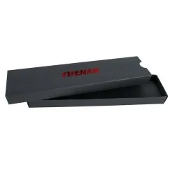 Étui-Fourreau Noir Personnalisé pour 11 Crayons Matières : PU Couleurs : rouge