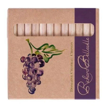 Étui Écologique de 12 Crayons Aquarellables - Cadeau d'Entreprise Matières : polyester Couleurs : noir cadeau entreprise pas che