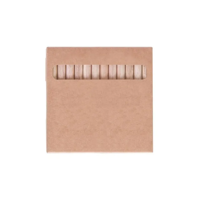 Étui Écologique de 12 Crayons Aquarellables - Cadeau d'Entreprise Matières : polyester Couleurs : noir goodies publicitaire évén