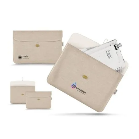 Pochette Écologique Personnalisée pour Ordinateur - pas cher Matières : nylon Couleurs : rouge