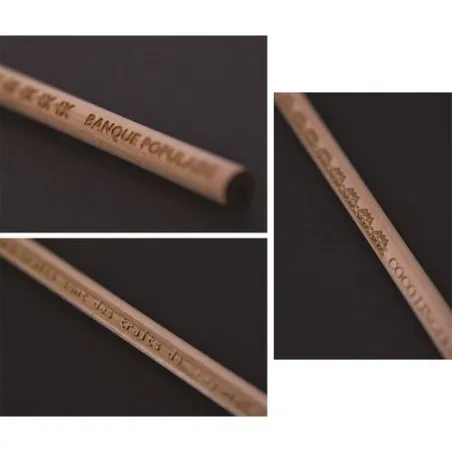 Crayon Écologique Personnalisé Rond 17 T Coupé SS - Prestige Matières : Synthétique Couleurs : gris Contenance : 1,5 L objet pub