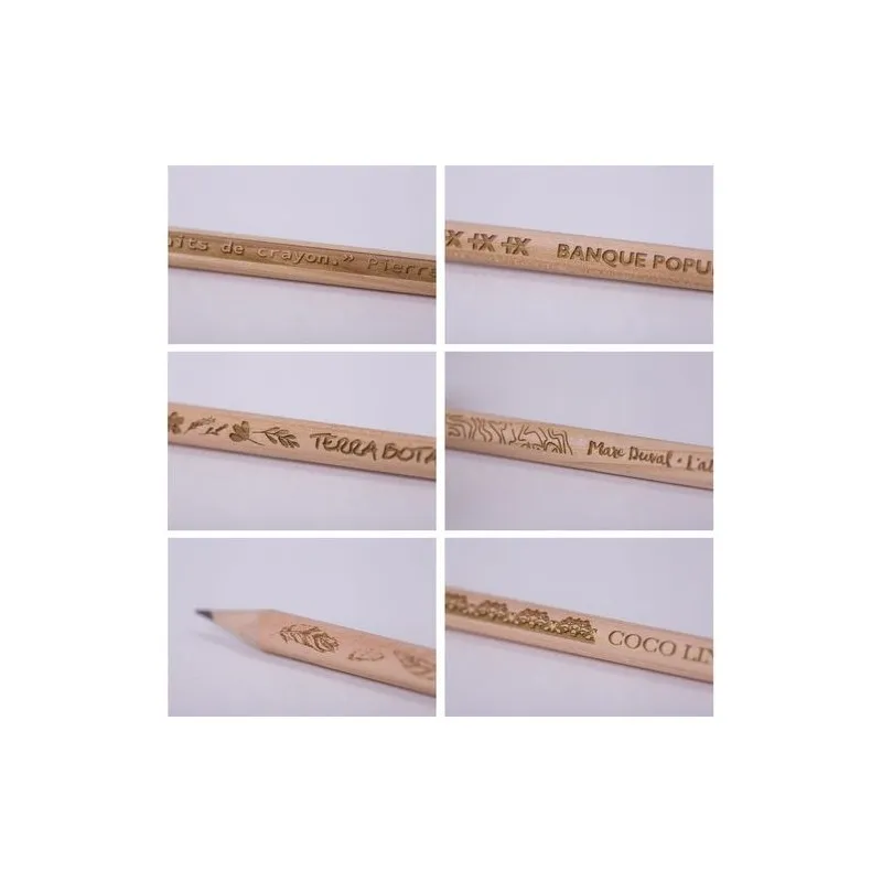 Crayon Écologique Personnalisé Rond 17 T Coupé SS - Prestige Matières : Synthétique Couleurs : gris Contenance : 1,5 L marquage 