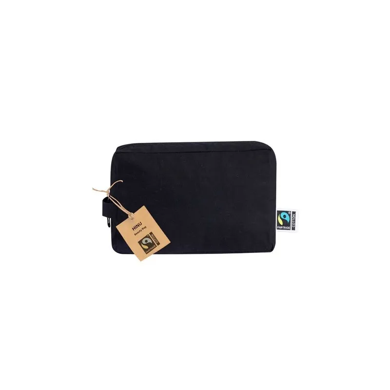 Nécessaire Éthique Personnalisé Fairtrade Hinu Matières : coton Taille textile : XXL Couleurs : gris foncé