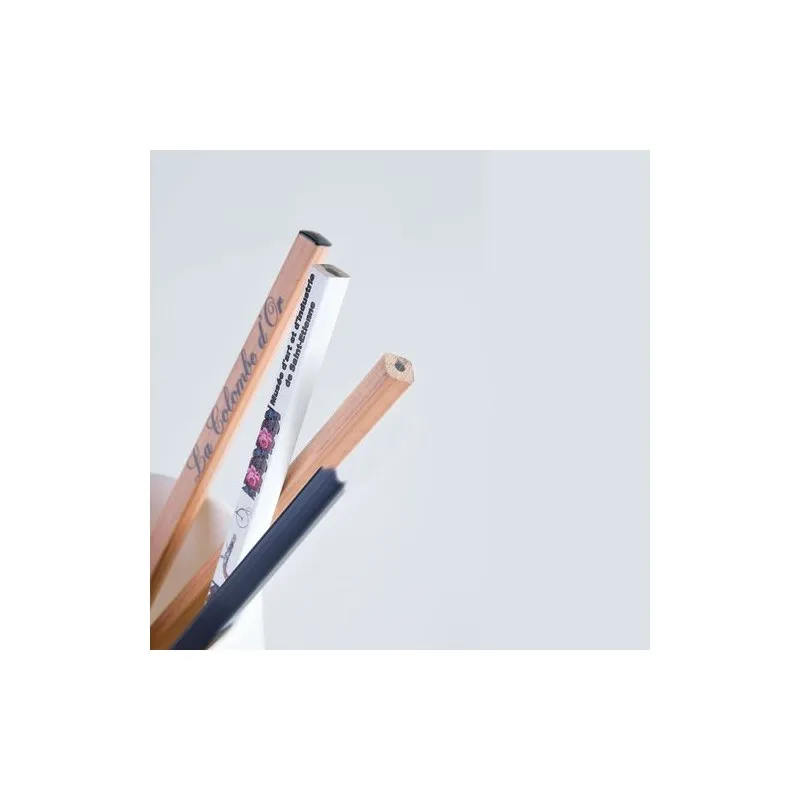 Crayon Écologique Personnalisable Prestige Naturel 17,6 INCOL Matières : polypropylène (PP) personnalisable avec votre logo