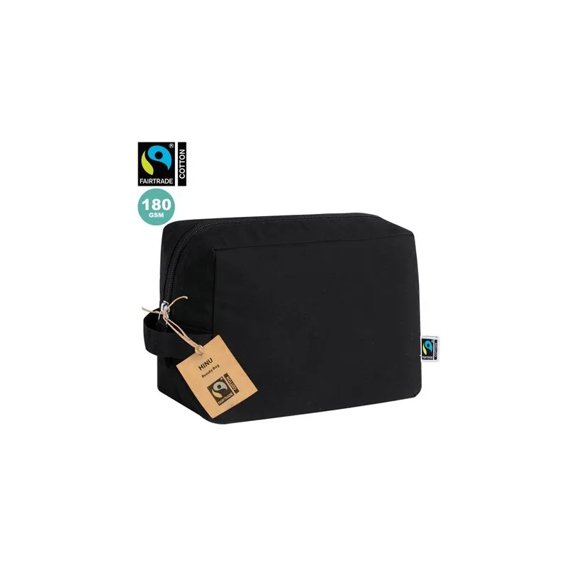 Nécessaire Éthique Personnalisé Fairtrade Hinu Matières : coton Taille textile : XXL Couleurs : gris foncé personnalisable avec 