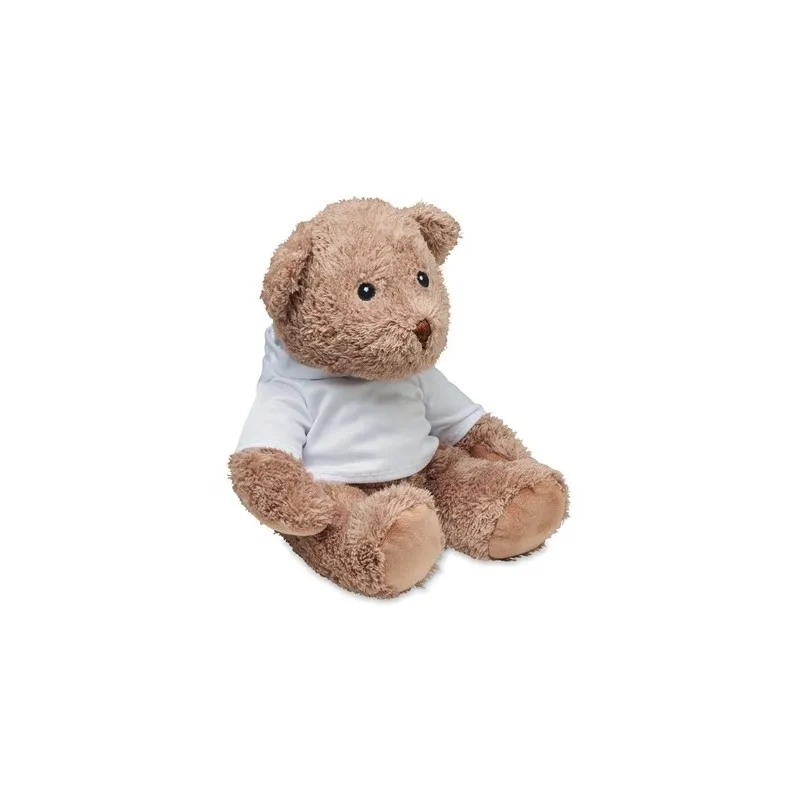 Peluche Ourson Unique Cadeau Publicitaire - JOHN Matières : polyester Couleurs : vert cadeau entreprise pas cher