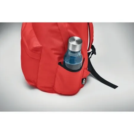 Sac à dos écologique en polyester RPET 600D - BAPAL+ Matières : polypropylène (PP) Couleurs : gris cadeau entreprise pas cher