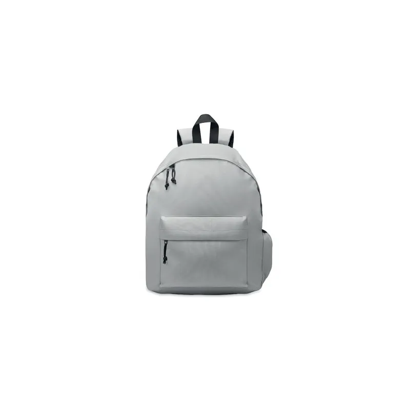 Sac à dos écologique en polyester RPET 600D - BAPAL+ Matières : PU Couleurs : blanc goodies personnalisé en stock