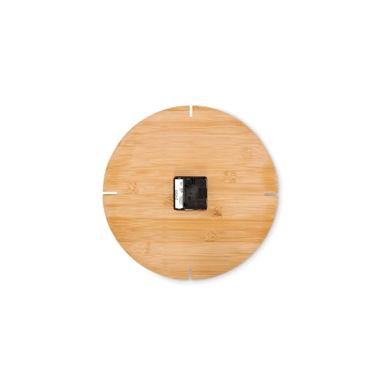 Horloge Murale en Bambou ESFERE : Élégance Naturelle