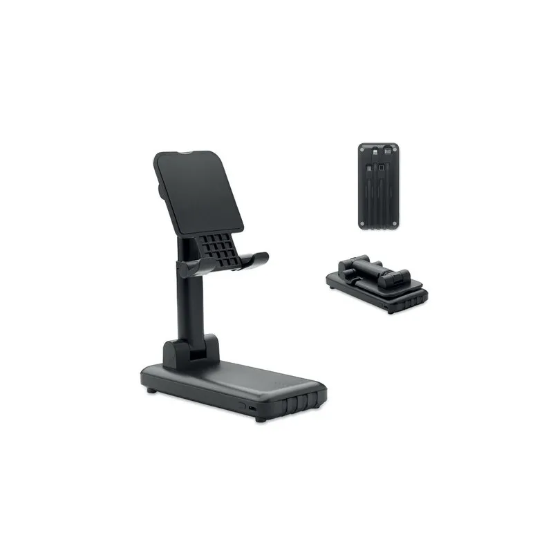 Powerbank Écologique 10000 mAh avec Support Téléphone Inclus - AVELI Couleurs : blanc