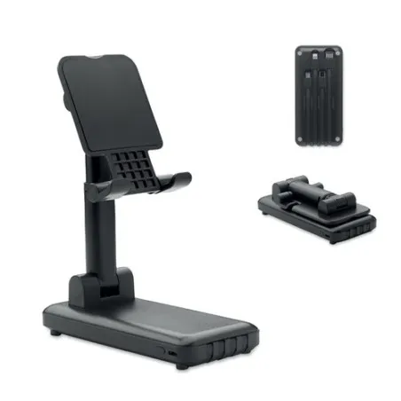 Powerbank Écologique 10000 mAh avec Support Téléphone Inclus - AVELI Couleurs : blanc